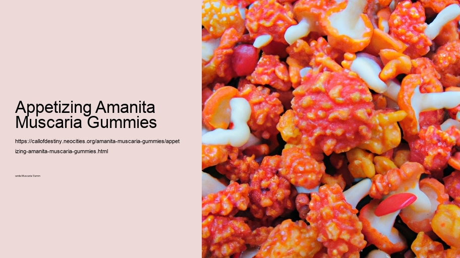 Appetizing Amanita Muscaria Gummies