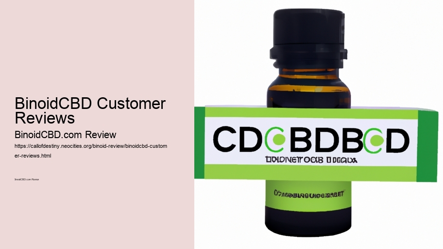 BinoidCBD Customer Reviews