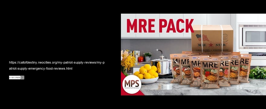 my patriot supply emergency food reviews