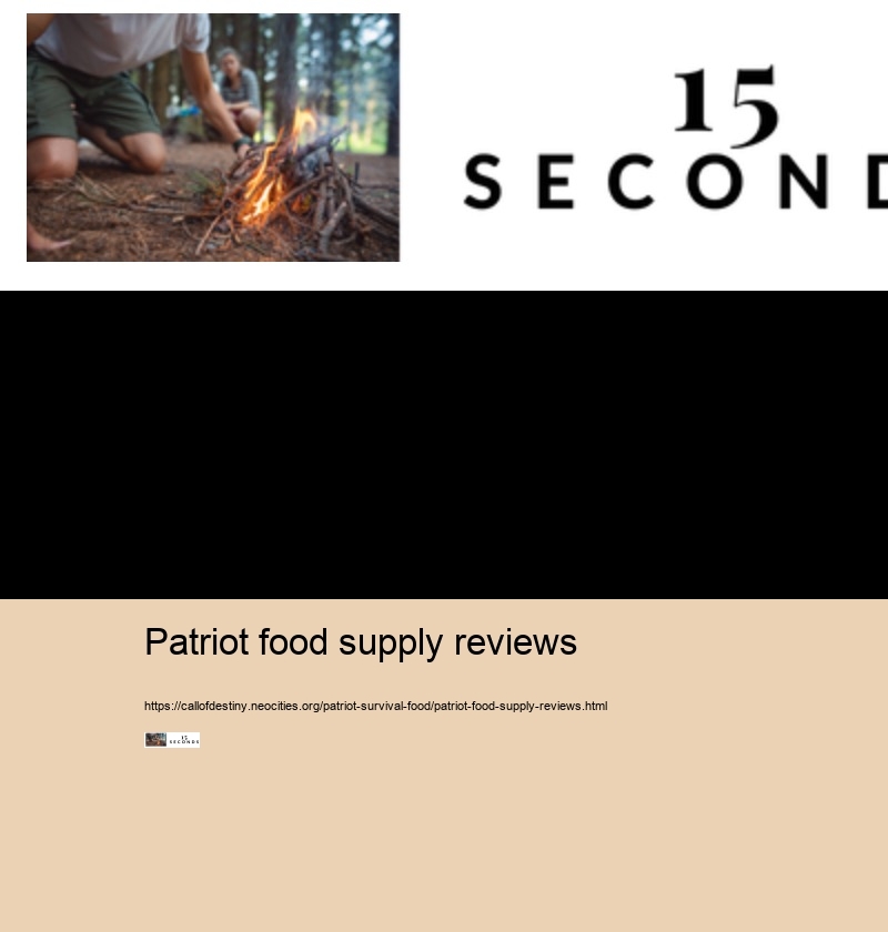 patriot food supply reviews