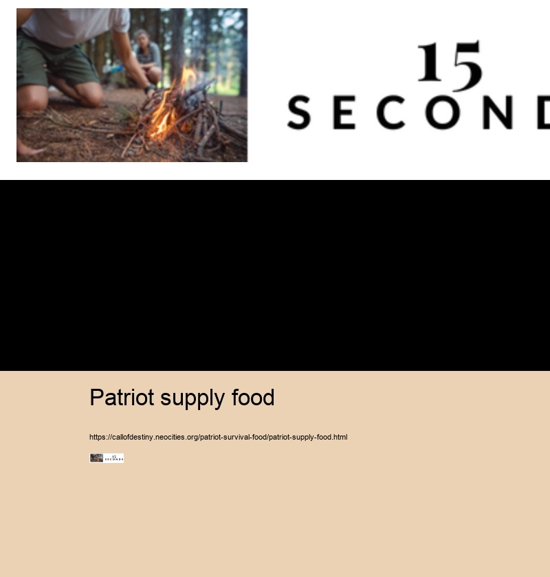 patriot supply food