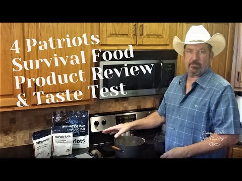 patriot 3 month food supply